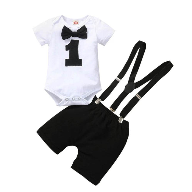 Baby Suspender Boy Birthday Set - Mad Fly Essentials