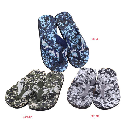 Men Camouflage Flip Flops 40-45 Indoor Outdoor Sandals