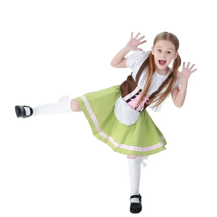 Costume Dress Girl Oktoberfest Dirndl Bavarian Dress - Costume Dress - Iootiany - Mad Fly Essentials