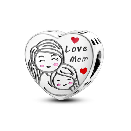 Women Accessories 925 Valentine Love Family DIY Jewelry Charm - Women Accessories - Valentines Day Specials - Mad Fly Essentials