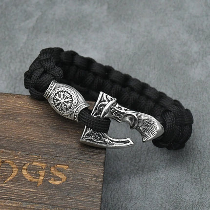 Bracelet Viking Men Norse Rune Design Animal Accessories - Bracelet - Dawapara - Mad Fly Essentials