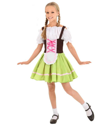 Girl Oktoberfest Dirndl Bavaria Costume Dress - Mad Fly Essentials