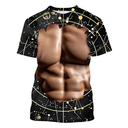 Shirt Men Funny Seasonal 3D Muscle Tee - Shirt - Nifineo - Mad Fly Essentials