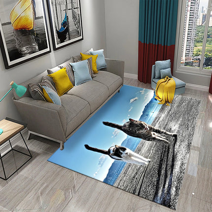 Area Rug Modern Pug Animal Water Absorption Rug - Area Rug - EMG - Mad Fly Essentials