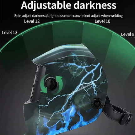 Adjustable Auto Darkening Welding Helmet