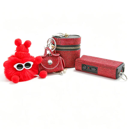 Keychain Self-Defense Sequin Women 4pc set Women Accessories - Keychain - Reave Cat - Mad Fly Essentials