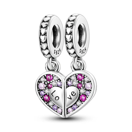 Women Accessories 925 Valentine Love Family DIY Jewelry Charm - Women Accessories - Valentines Day Specials - Mad Fly Essentials