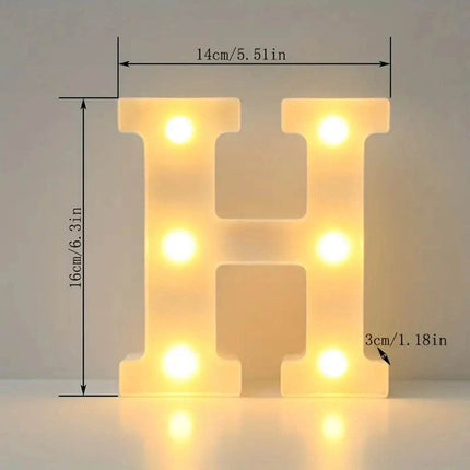 Wedding Decor Led Light Number Letters Sign - Mad Fly Essentials