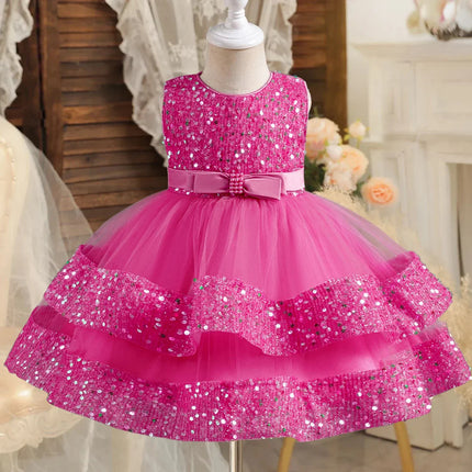 Party Dress Girl Vintage Rainbow Formal Dress - Party Dress - NNJXD - Mad Fly Essentials