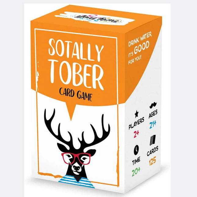Socially Sotally Tober Drinking Card Party Game