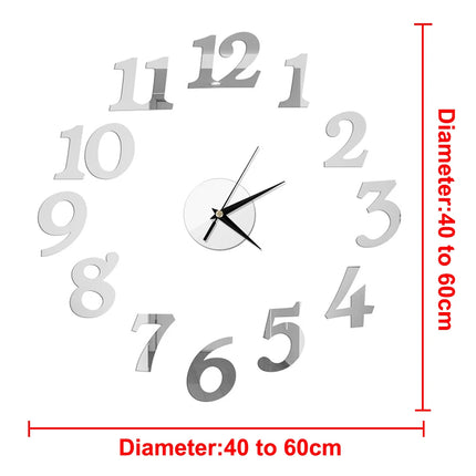 Wall Clock Nordic 27in Quartz Cafe-Style Clock - Wall Clock - Preferred DIY Clock - Mad Fly Essentials
