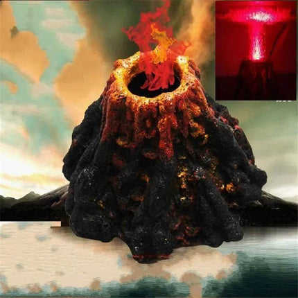 Volcano Shaped Aquarium Fish Tank Decor - Mad Fly Essentials