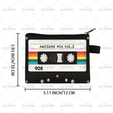 Wallet Women Tape Cassette Case Graphic Coin Purse - Wallet - Ulikedeko - Mad Fly Essentials
