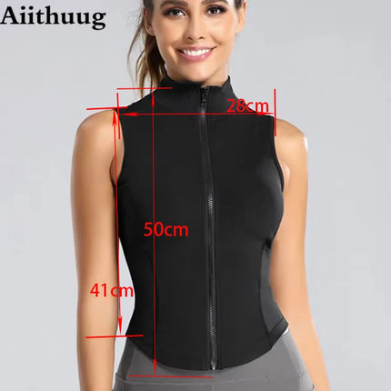 Tank Top Women Running Training Hooded Fitness Tee - Tank Top - Hearuisavy - Mad Fly Essentials