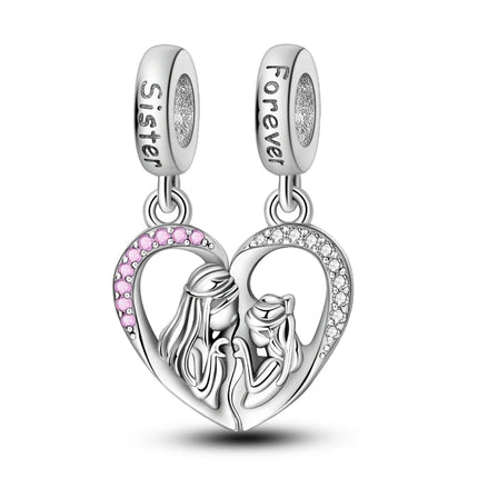 Women Accessories 925 Valentine Love Family DIY Jewelry Charm - Women Accessories - Valentines Day Specials - Mad Fly Essentials