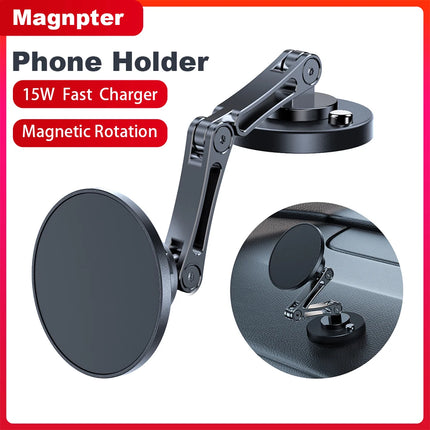 Auto Essentials Magnetic Car Phone Holder Wireless Charger for iPhone - HVLMHA - Auto Essentials - Mad Fly Essentials