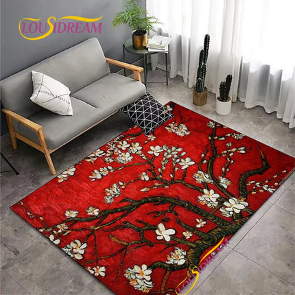 Area Rug Van Gogh Starry Night Living Home Rug - Area Rug - Louisidream - Mad Fly Essentials