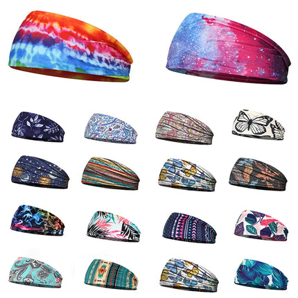 Hair Accessories Women Boho Turban Yoga Elastic Head Wrap Hairbands - Hair Accessories - Werueruyu - Mad Fly Essentials 