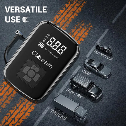 Auto Essentials Wireless Tire Inflator Air Compressor - Auto Essentials - Baseus - Mad Fly Essentials
