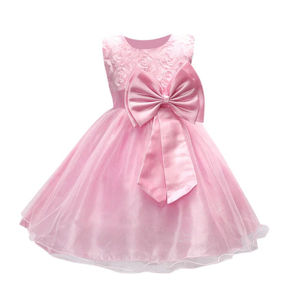 Party Dress Girl Summer Bow Wedding Party Dress - Party Dress - Adogirl - Mad Fly Essentials