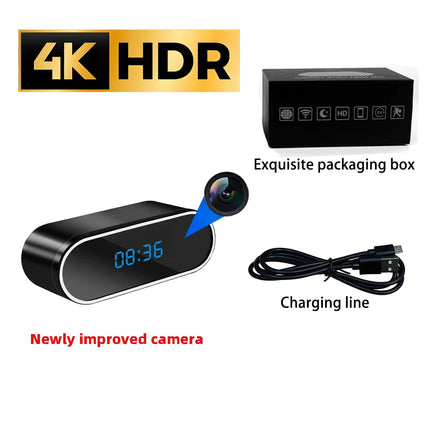 Alarm Clock Mini Night Vision 1080P Camera - Alarm Clock - iSurvivor - Mad Fly Essentials