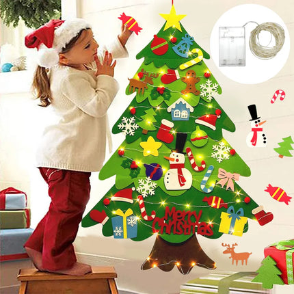 Kids Room DIY Felt Christmas Tree - Home & Garden Mad Fly Essentials