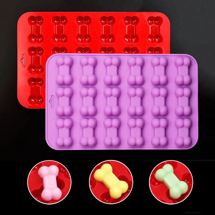 Kitchen Gadget 18 Hole Dog Bone Ice Tray Chocolate 3D Mold - Kitchen Gadget - isfriday - Mad Fly Essentials