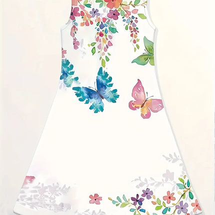 Party Dress 3D Butterfly Short Casual Girl Dress - Party Dress - Canrulo - Mad Fly Essentials