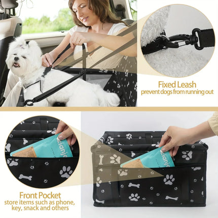 Pet Booster Seat Breathable Travel Dog Cat Carrier - Pet Booster Seat - VKTech - Mad Fly Essentials