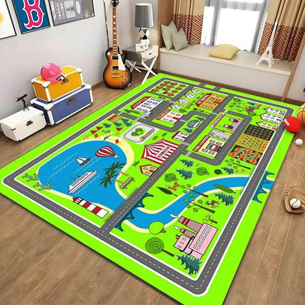 Kids Cartoon Playmat Traffic System Learning Toys - Mad Fly Essentials