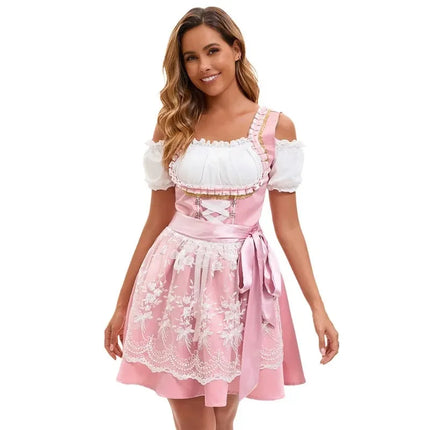Costume Dress Oktoberfest Beer Maid Halloween Dirndl Costume - Costume Dress - 829 - Mad Fly Essentials