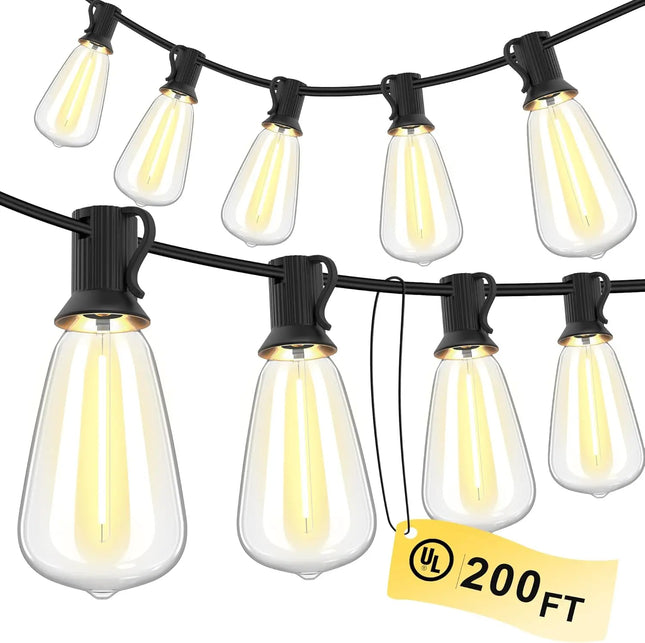 LED Fairy Light Outdoor Dimmable ST38 Waterproof Patio Lights - LED Fairy Light - Kikielf - Mad Fly Essentials