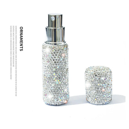Diamond-Encrusted Perfume Bottle 10ml Spray Makeup Tools
