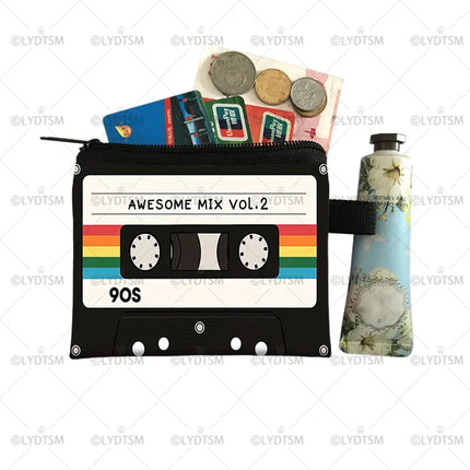 Wallet Women Tape Cassette Case Graphic Coin Purse - Wallet - Ulikedeko - Mad Fly Essentials