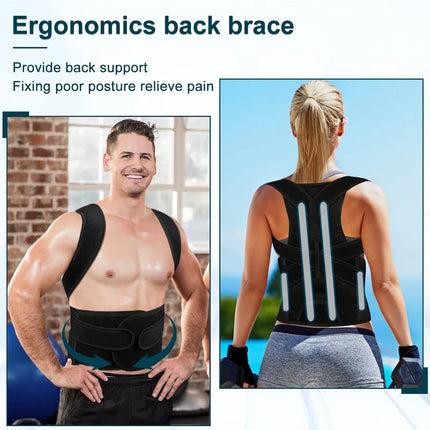 Fitness Essentials Men Women Back Lumbar Support Back Corrector - Fitness Essentials - Kweepfull - Mad Fly Essentials