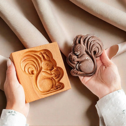Cookie Cutter Wood Heart 3D DIY Embossed Cutlery - Cookie Cutter - Supple - Mad Fly Essentials