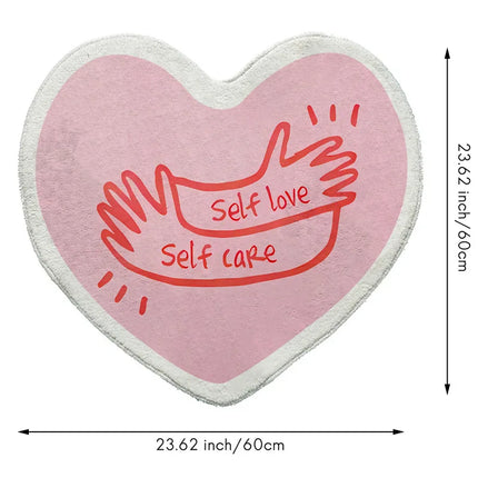 Area Rug LOVE Heart Creative Bedroom Rug - Area Rug - Retro Rugs - Mad Fly Essentials
