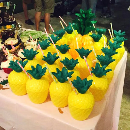 Party Essentials Pineapple Strawberry Fruit 8pc Cups - Party Essentials - 001 - Mad Fly Essentials
