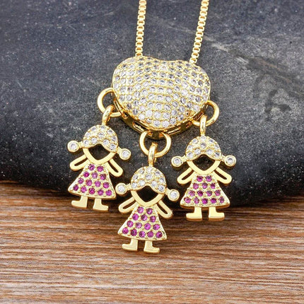 Romantic Heart Mothers Day Sale Pendant Necklace Gifts Decor - Mad Fly Essentials