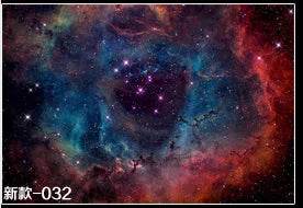 Custom 3D Starry Night Mural Wallpaper - Mad Fly Essentials