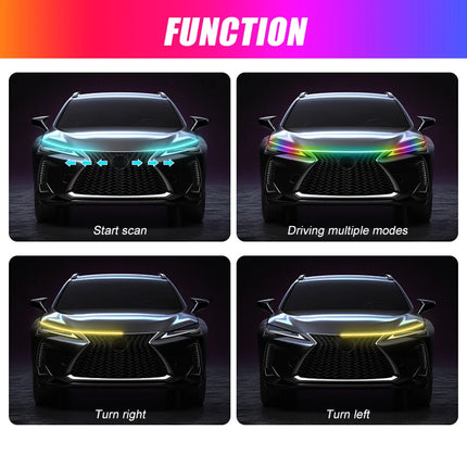 Auto LED Light RGB Ambient Running APP Light - Auto LED Light - FCCEMC - Mad Fly Essentials