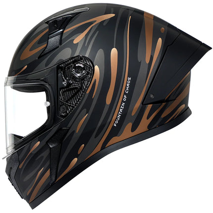Motorcycle Helmet Lightweight Full Face White Beige Retro Helmet - Motorcycle Helmet - Herobiker - Mad Fly Essentials