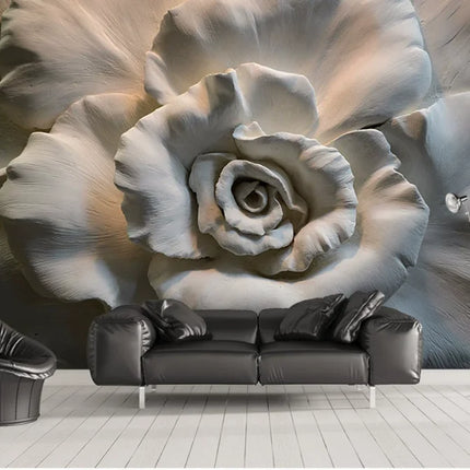 Wallpaper Custom Relief 3D Peacock Beauty Mural Wallpaper - Wallpaper - Jiadou-Melin - Mad Fly Essentials