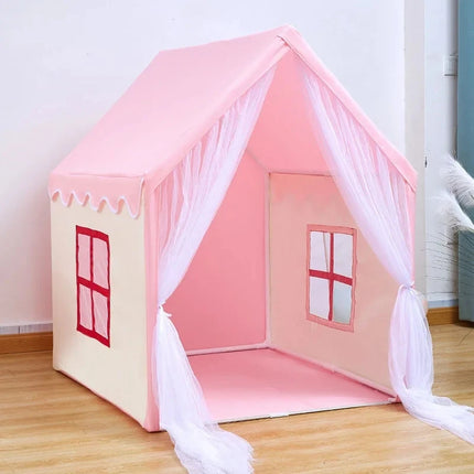 Kids Play Mat Children Teepee Pink Blue Playhouse - Kids Play Mat - Kid's Zone - Kids Zone - Mad Fly Essentials