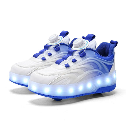 Kids LED Shoes Boy Rock Roller Casual Sneakers - Kids LED Shoes - TFanJump - Mad Fly Essentials