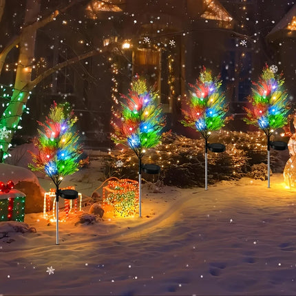 Christmas Decor Solar Pine Tree Pathway Decor - Christmas Decor - Zodolamp - Mad Fly Essentials