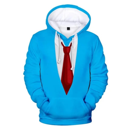 Men Fake Suit Fashion 3D Hoodies