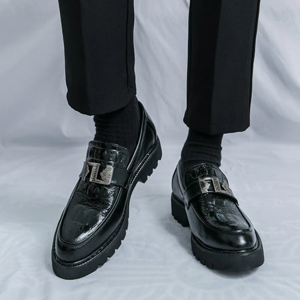 Loafers Men Coiffeur Slip Business Wedding Loafers - Loafers - Buvazik - Mad Fly Essentials