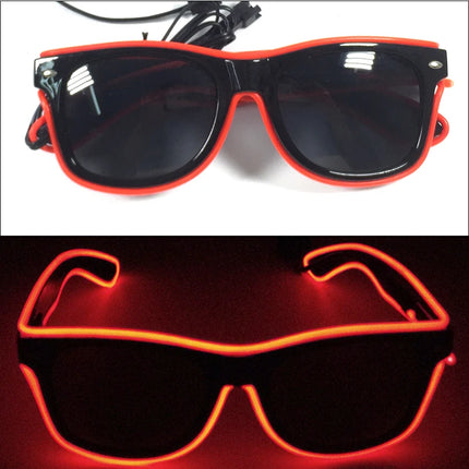 Party Favors Women LED Neon Glow Party Sunglasses - Party Favors - The vinyl Clock - Mad Fly Essentials