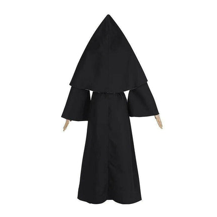 Women Black Nun Cosplay Halloween Costume